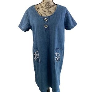 * Vintage Blue J. women’s medium dress jumper